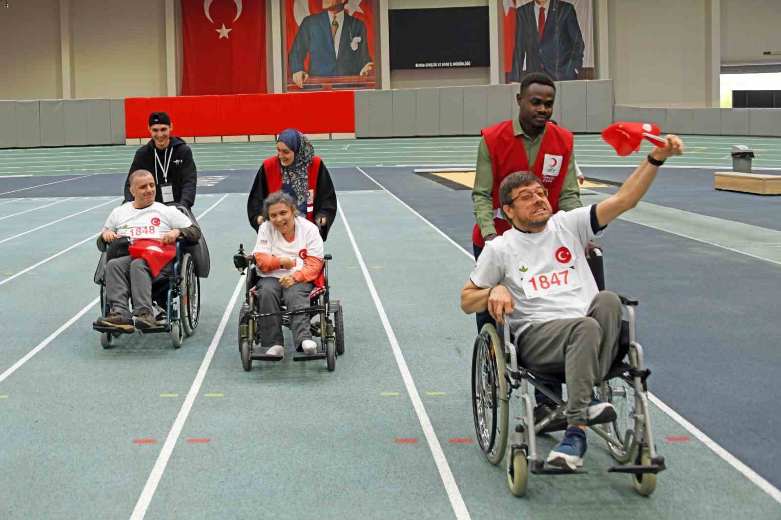 Osmangazi Belediyesi&rsquo;nden engelsiz spor ş&ouml;leni
