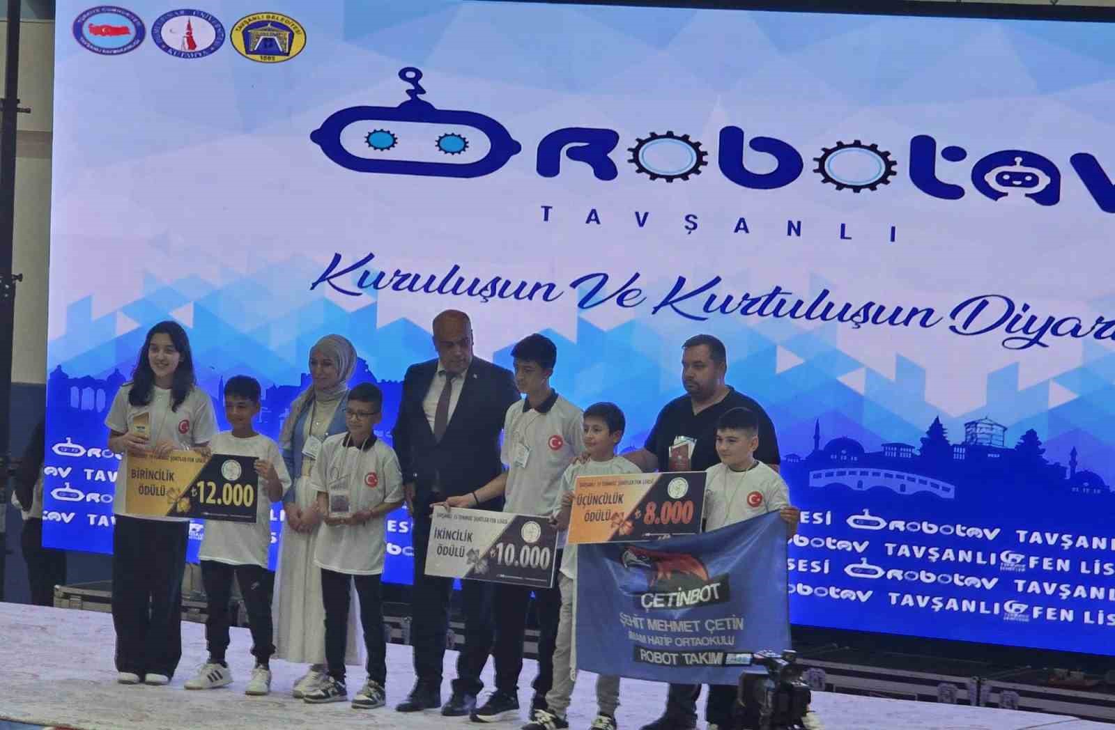 2026 ROBOTAV Ulusal Robot Yarışmasına Kütahya Ahteri İmam Hatip Ortaokulu damga vurdu