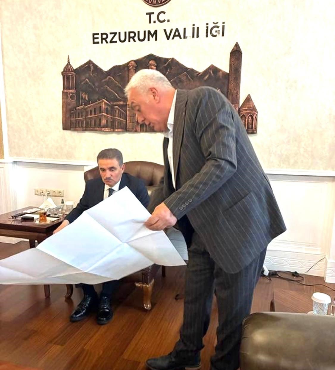Akdağ Sanayi Yapı Kooperatifi&rsquo;nden Vali Aydın Baruş&rsquo;a ziyaret
