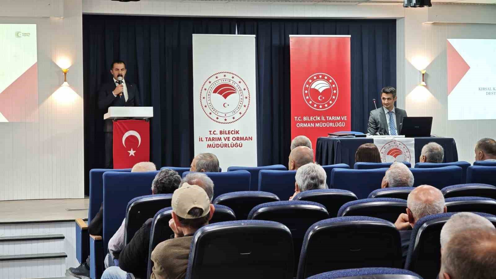Bilecik&rsquo;te &rsquo;Kırsal Kalkınma Toplantısı&rsquo; d&uuml;zenlendi
