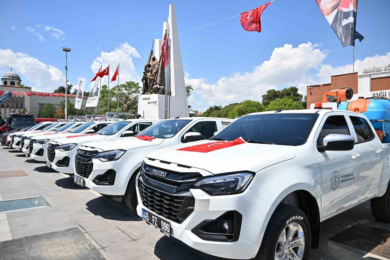 Manisa&rsquo;ya 376 ara&ccedil;lık dev filo
