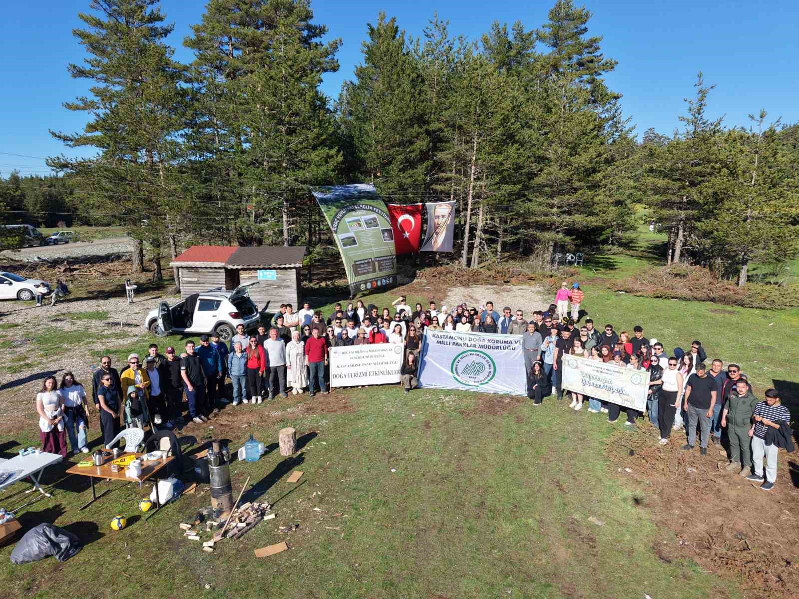 Eşsiz manzaraya sahip yaylada, 19 Mayıs Gençlik Festivali coşkusu