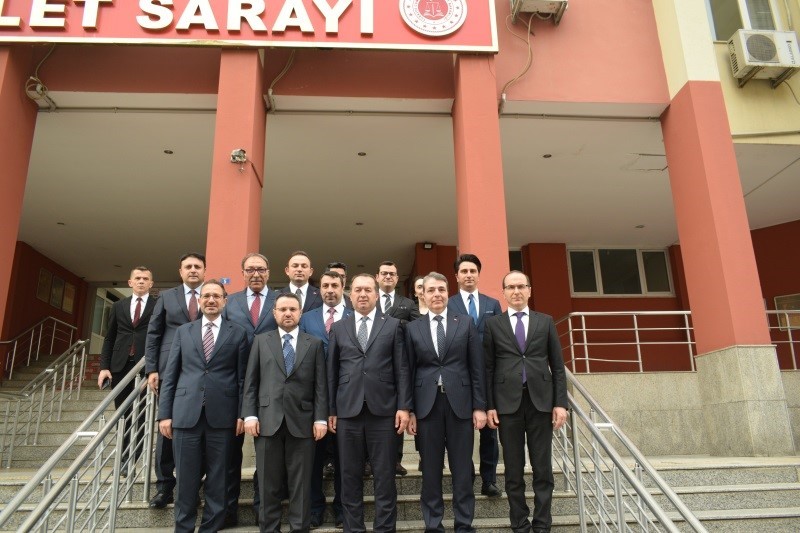 Adalet Bakanı G&uuml;rlek&rsquo;ten Kocaeli Adliyesine ziyaret
