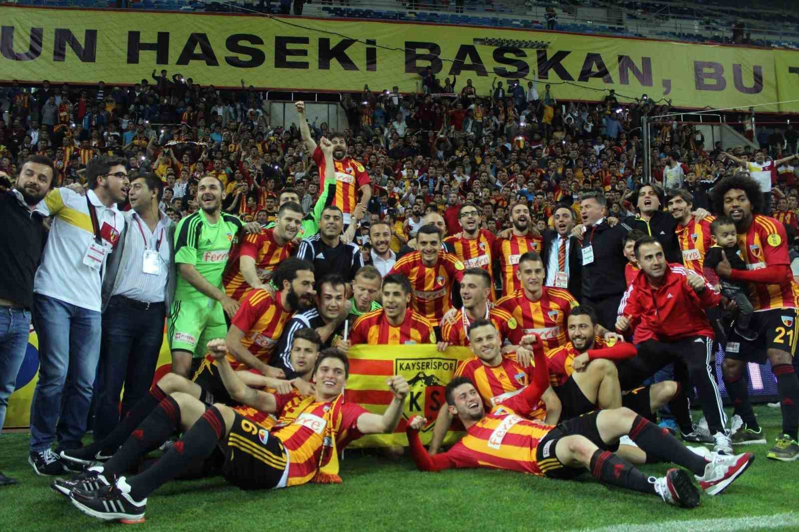 Kayserispor, S&uuml;per Lig&rsquo;e &ccedil;ıktığı g&uuml;n ligdeki son ma&ccedil;ını oynadı
