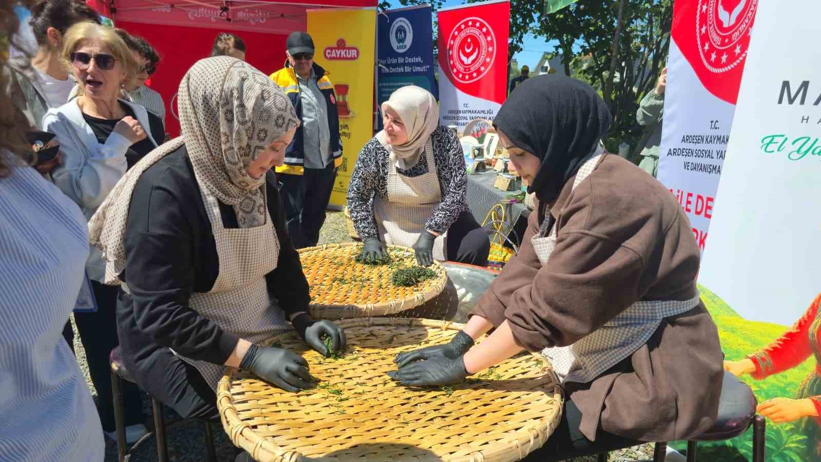 Rize&rsquo;de &ccedil;ay sezonu karşılama programı d&uuml;zenlendi

