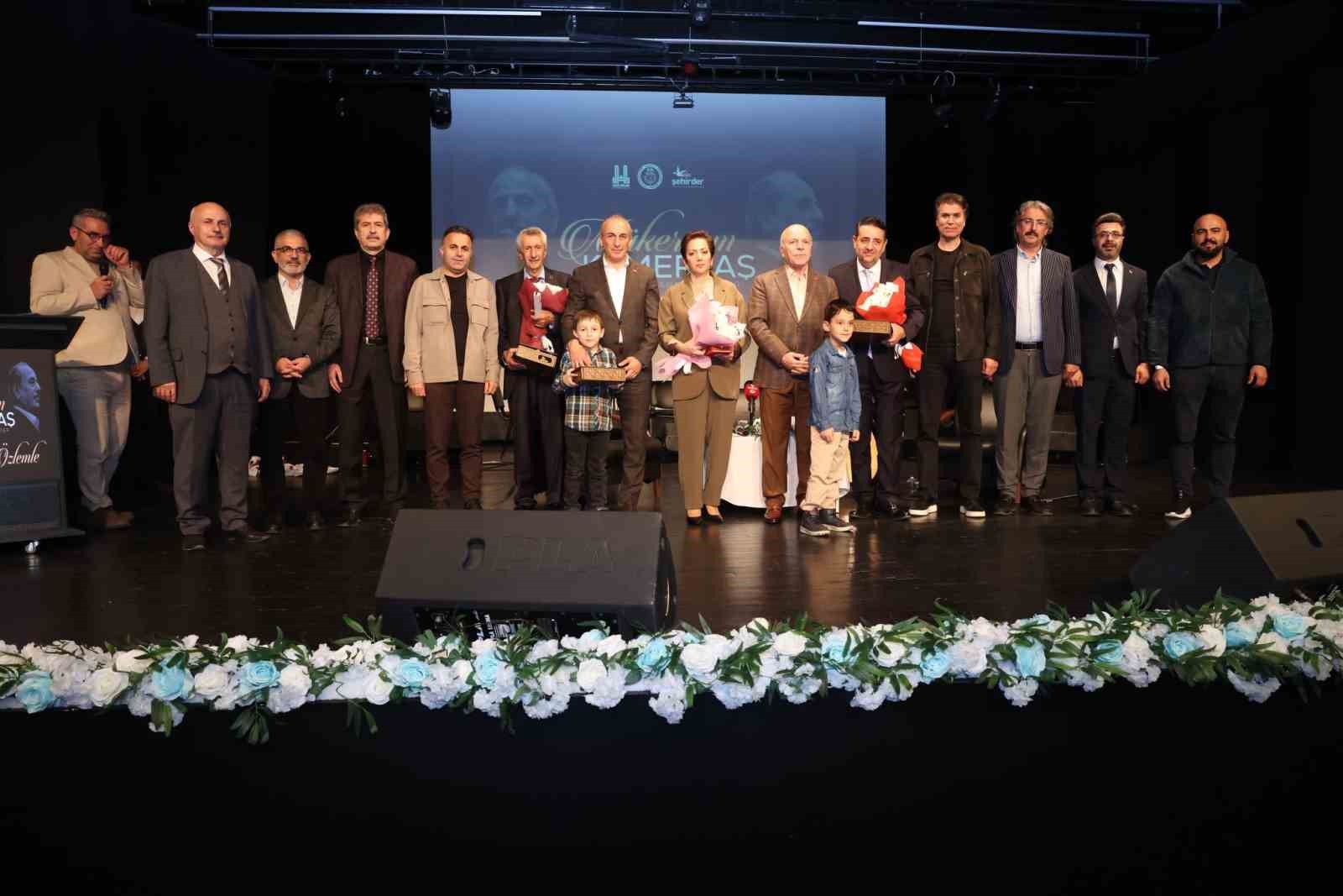 Mükerren Kemertaş’a memleketi Erzurum’da vefa gecesi