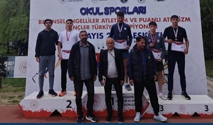Aydınlı atletlerden T&uuml;rkiye Şampiyonası&rsquo;nda &ouml;enmli başarı
