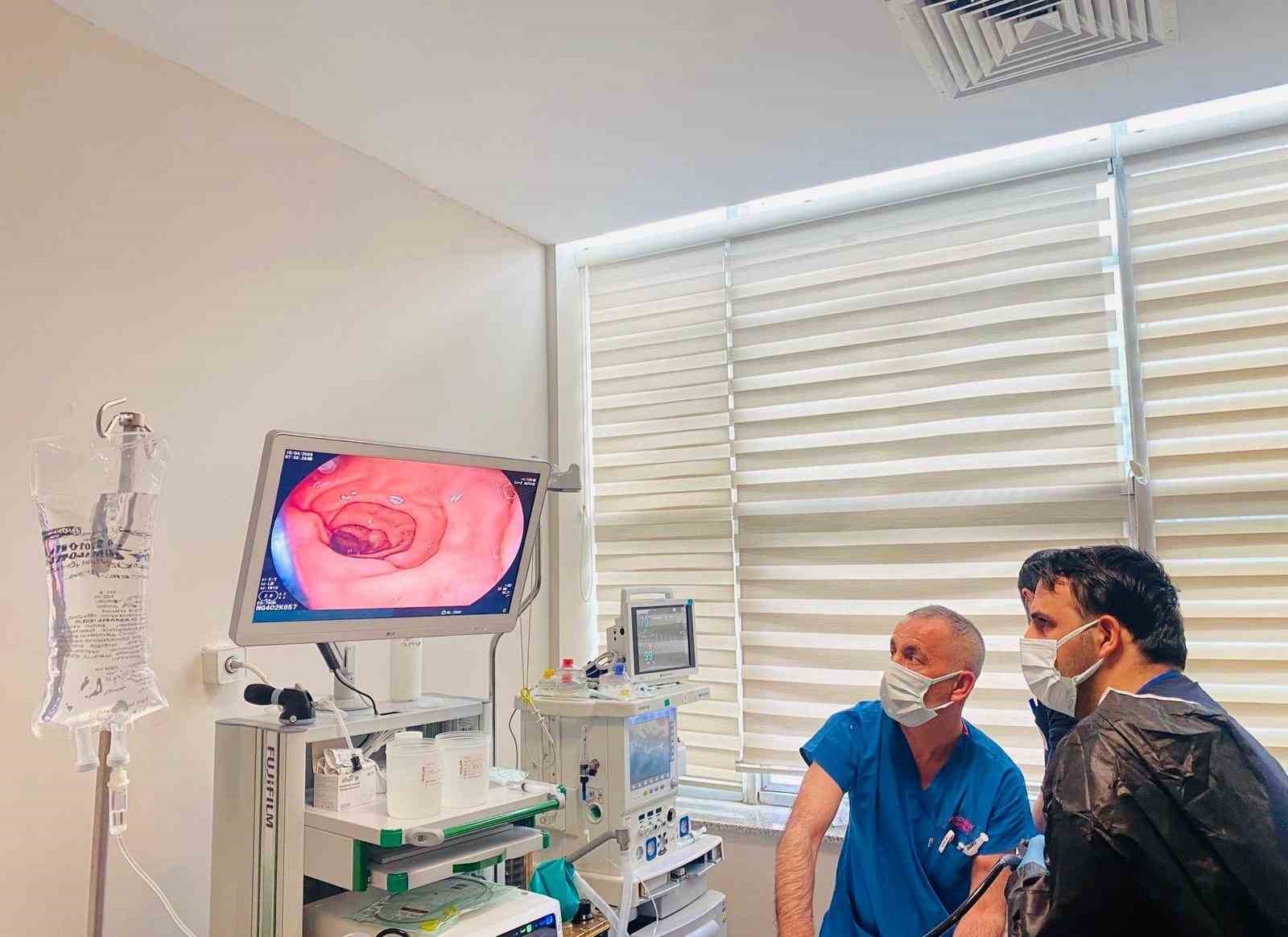 Silvan Devlet Hastanesi’nde endoskopi ve kolonoskopi hizmeti