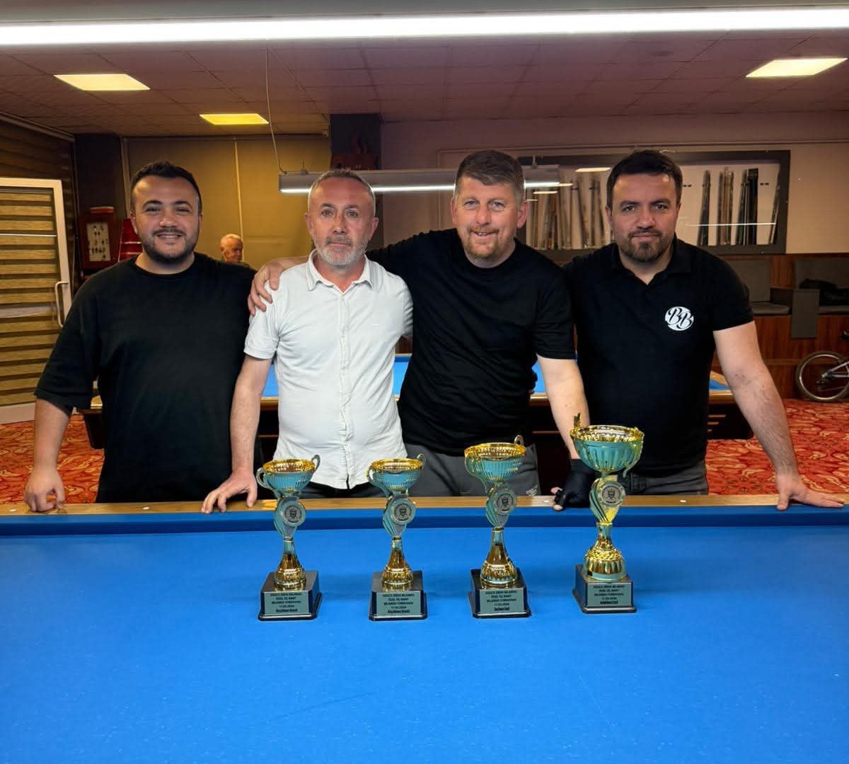 Gen&ccedil;lik Haftası&rsquo;nda centilmenliğin kazandığı 3 Bant Bilardo turnuvası
