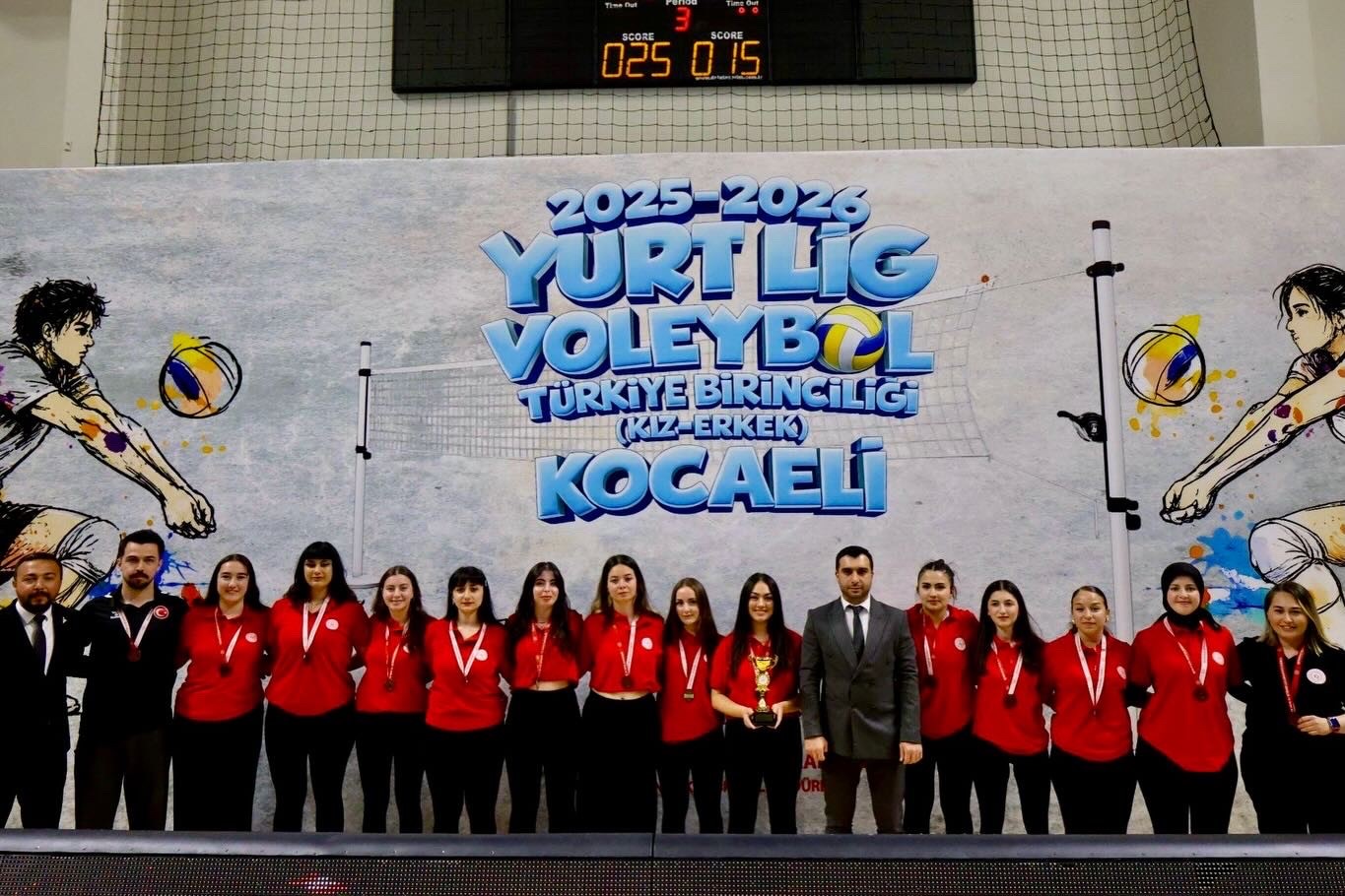 Bilecikli sporcular Türkiye üçüncüsü oldu