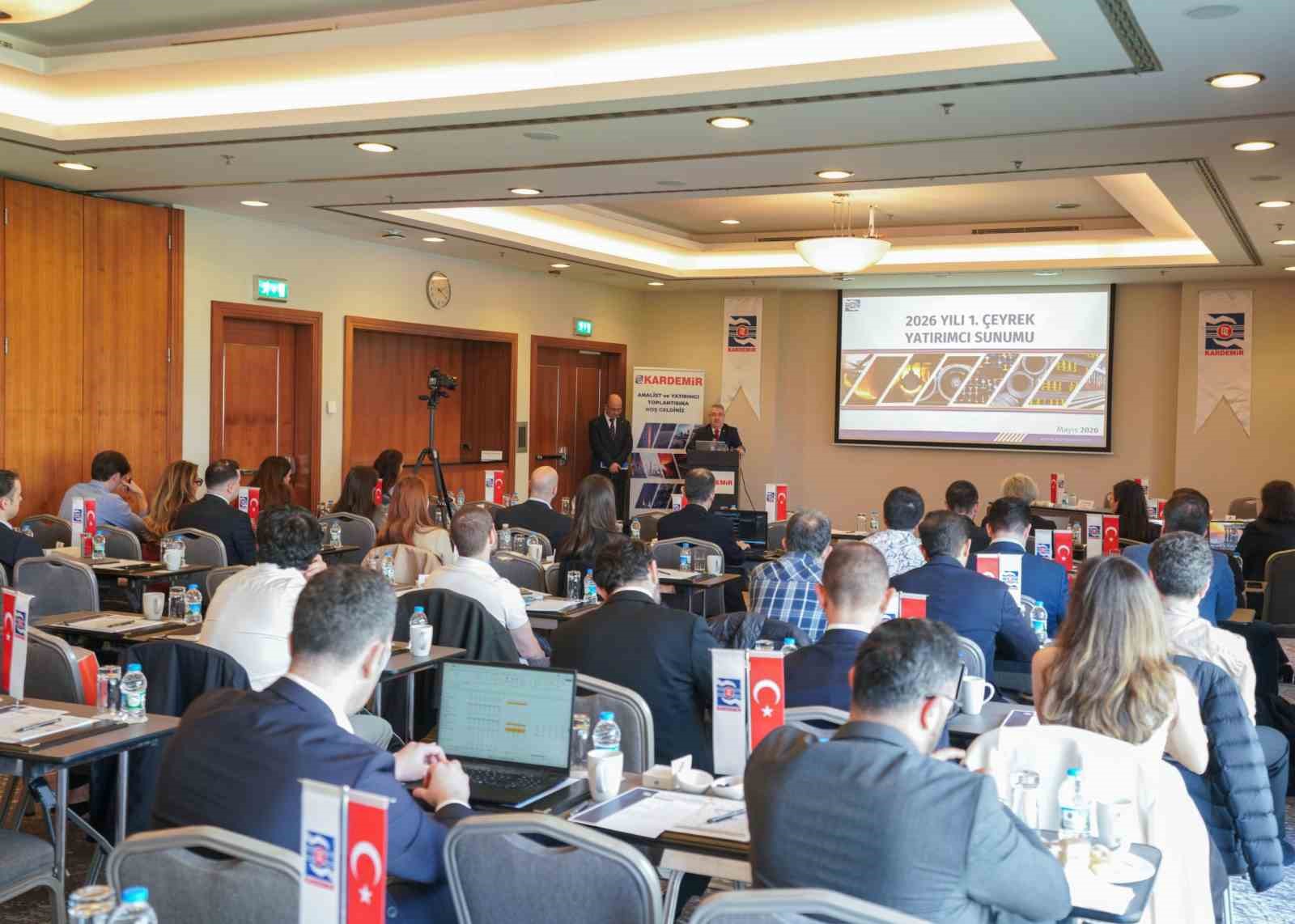 KARDEMİR, yatırımcılarına ilk çeyrek performansını anlattı