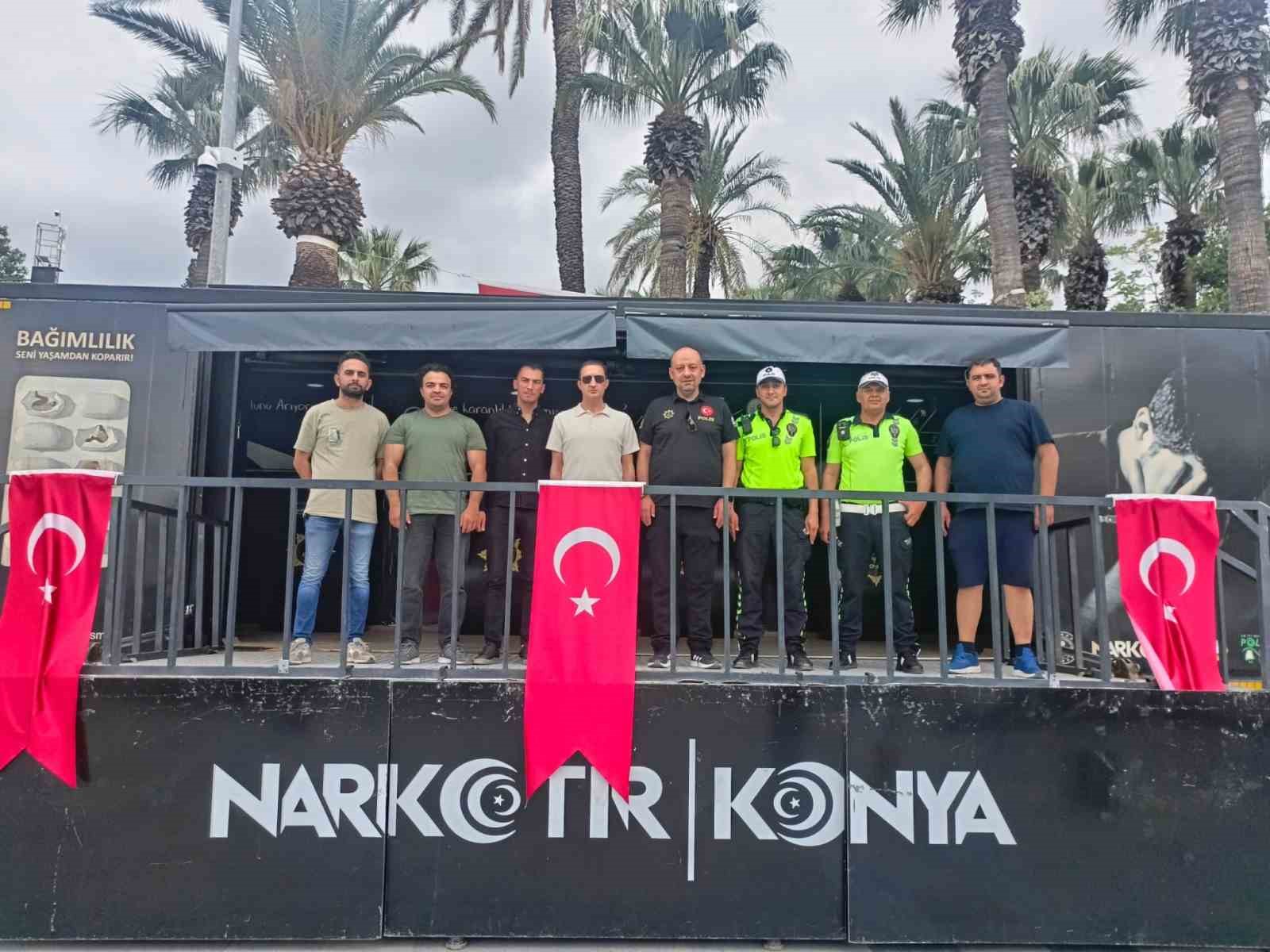 Bodrum&rsquo;da uyuşturucuya teknolojik savaş: "Narko tır" meydana konuşlandı
