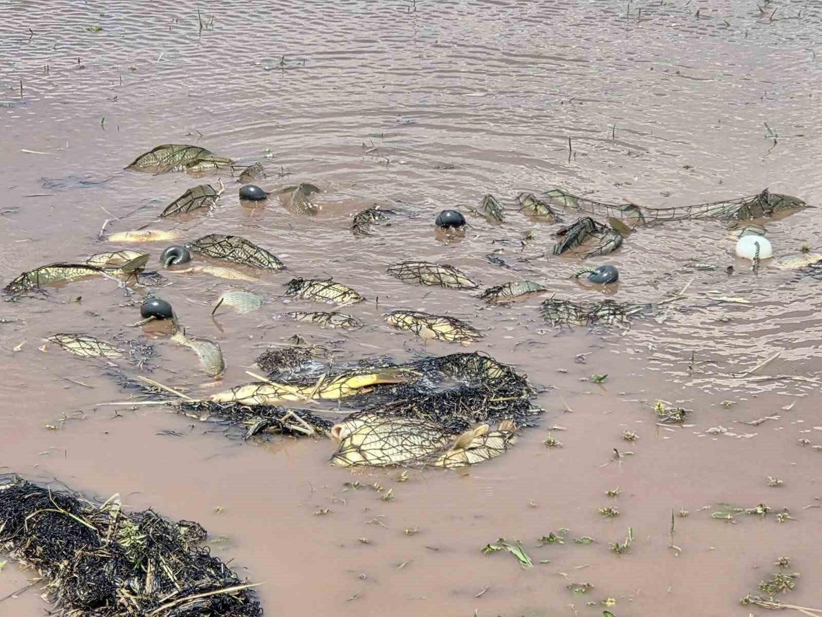 Elazığ’da av yasağı denetimi: 3 bin 90 metre ağ ele geçirildi