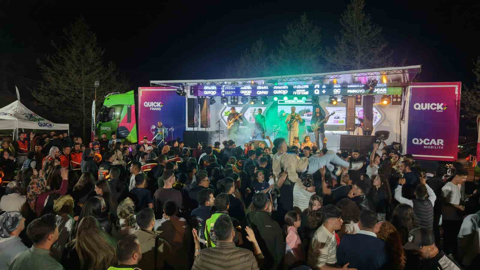 Binlerce motosiklet tutkunu Kadirli/Andırın Motofest’te bir araya geldi