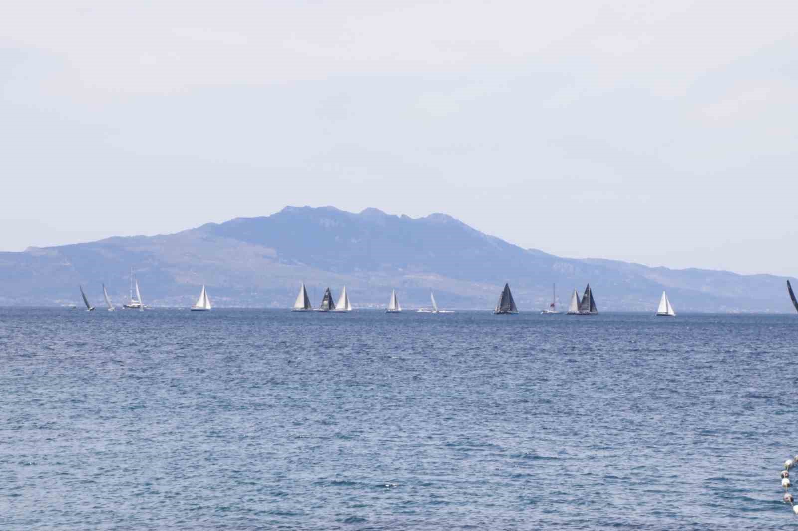 Bodrum&rsquo;dan start aldılar, 119 millik zorlu m&uuml;cadele başladı
