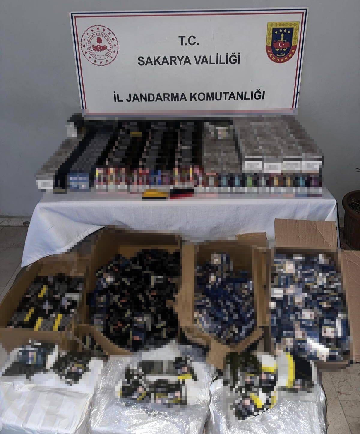 Sakarya’da kaçakçılığa jandarma izin vermiyor
