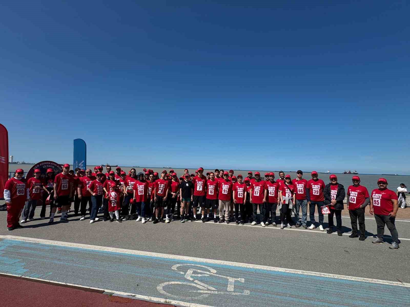 19 Mayıs ruhu Samsun’da sporla yaşatıldı