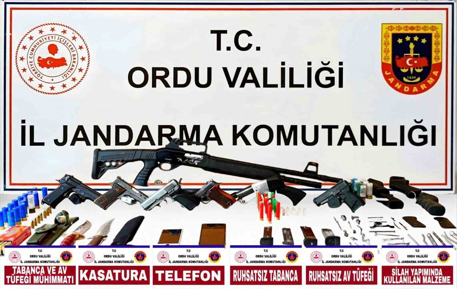 Ordu’da aranan 35 kişi yakalandı, 20’si tutuklandı