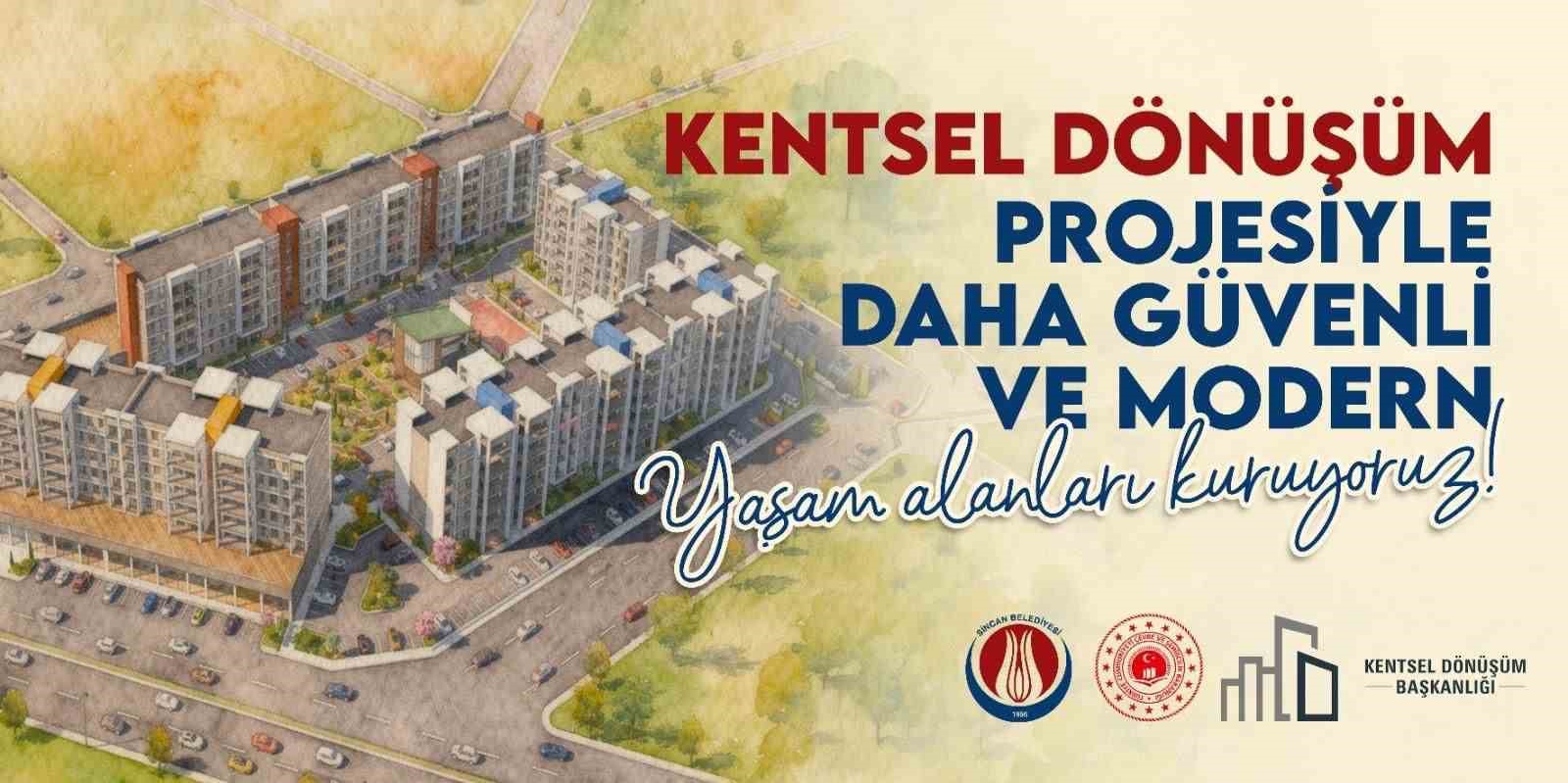 Sincan Belediyesi&rsquo;nde kentsel d&ouml;n&uuml;ş&uuml;m uzlaşma g&ouml;r&uuml;şmeleri başladı

