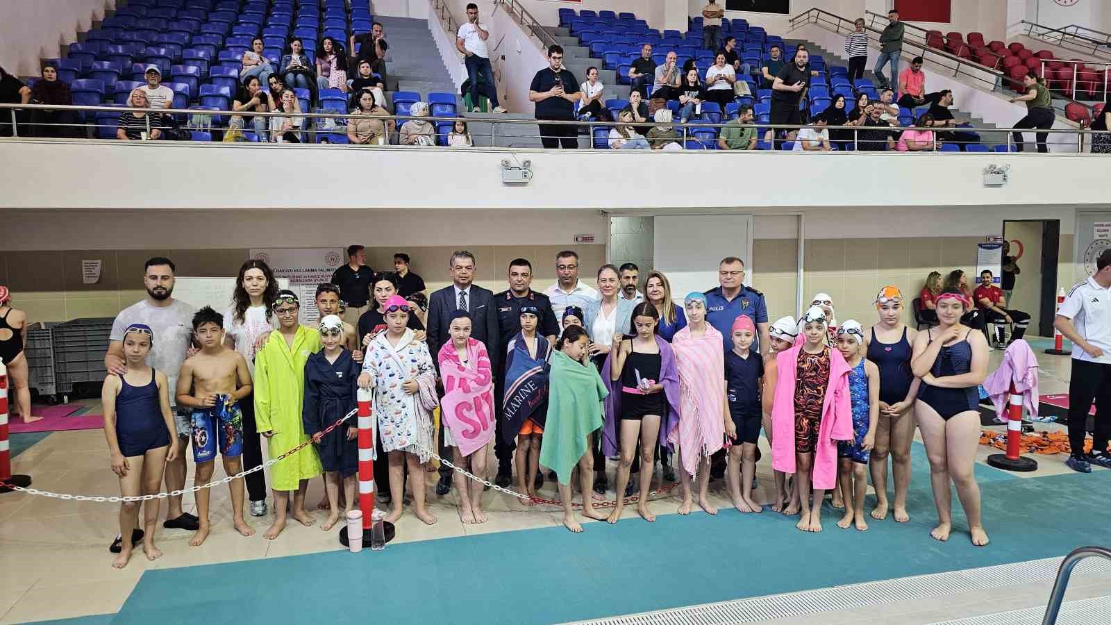 Nazilli’de Aquatlon Yarışları düzenlendi
