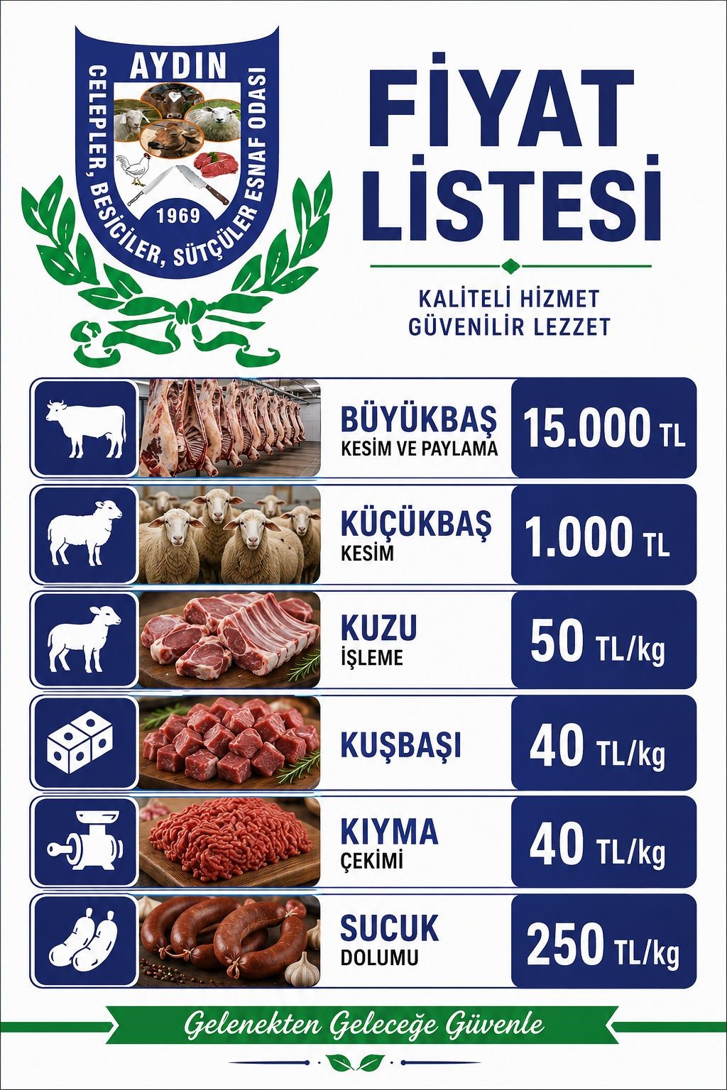 Aydın&rsquo;da kurban kesim fiyatları a&ccedil;ıklandı
