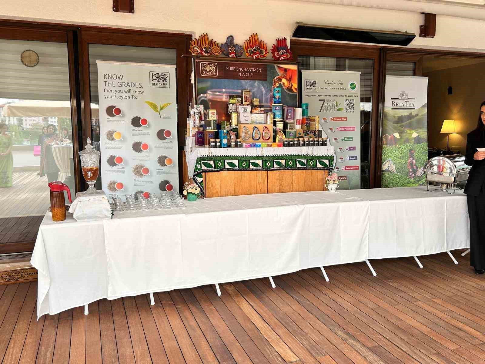 Sri Lanka B&uuml;y&uuml;kel&ccedil;iliği Ankara&rsquo;da D&uuml;nya &Ccedil;ay G&uuml;n&uuml;&rsquo;n&uuml; kutladı
