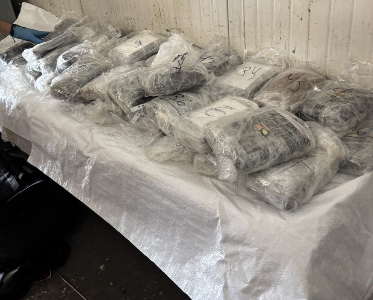 Türkiye’ye sokulmak istenen 47 kilo 910 gram kokain yakalandı