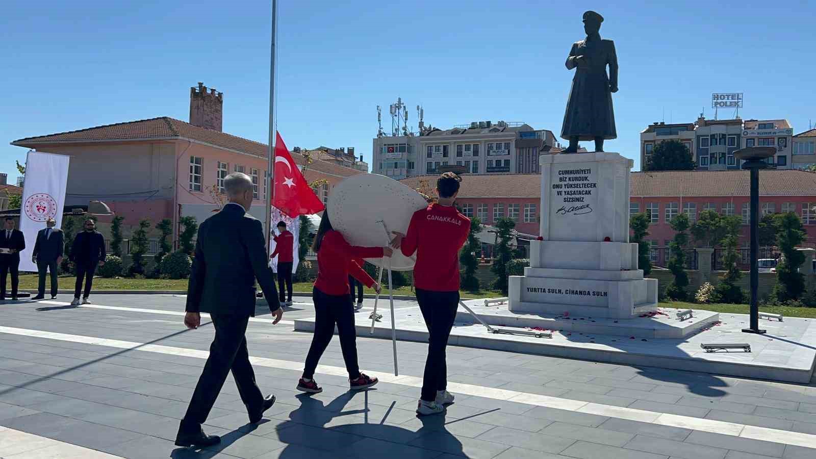 Çanakkale’de 19 Mayıs coşkusu