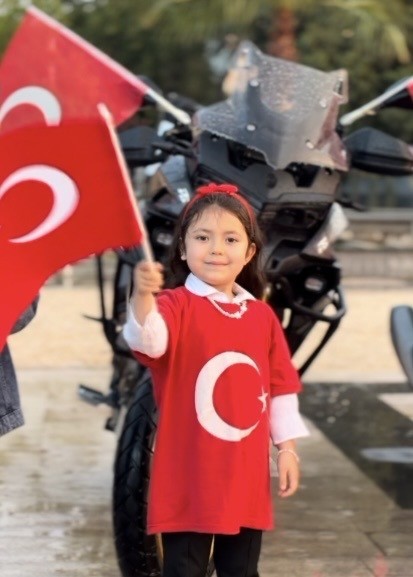 Osmaniye&rsquo;de motosiklet tutkunlarından 19 Mayıs korteji
