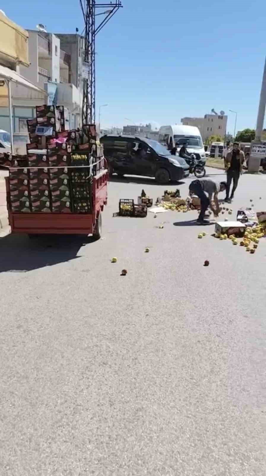 Mardin’de otomobil ile motosiklet çarpıştı