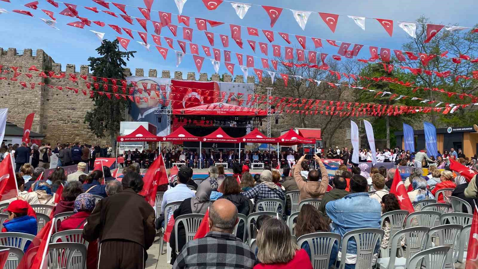 Sinop’ta 19 Mayıs kutlaması