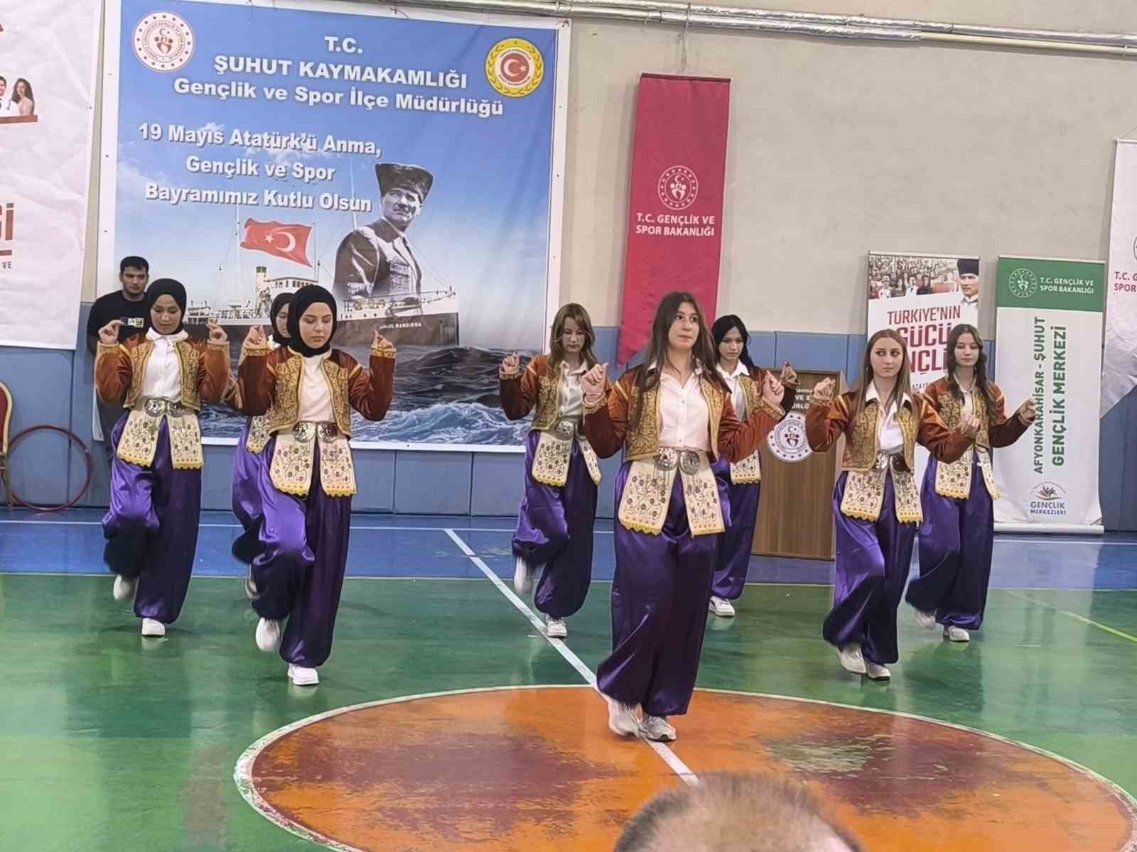 Şuhut’ta 19 Mayıs coşkusu