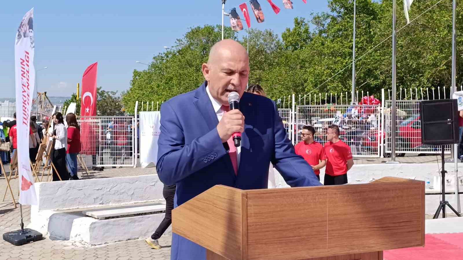 Tekirdağ&rsquo;da 19 Mayıs Gen&ccedil;lik ve Spor bayramı kutlandı
