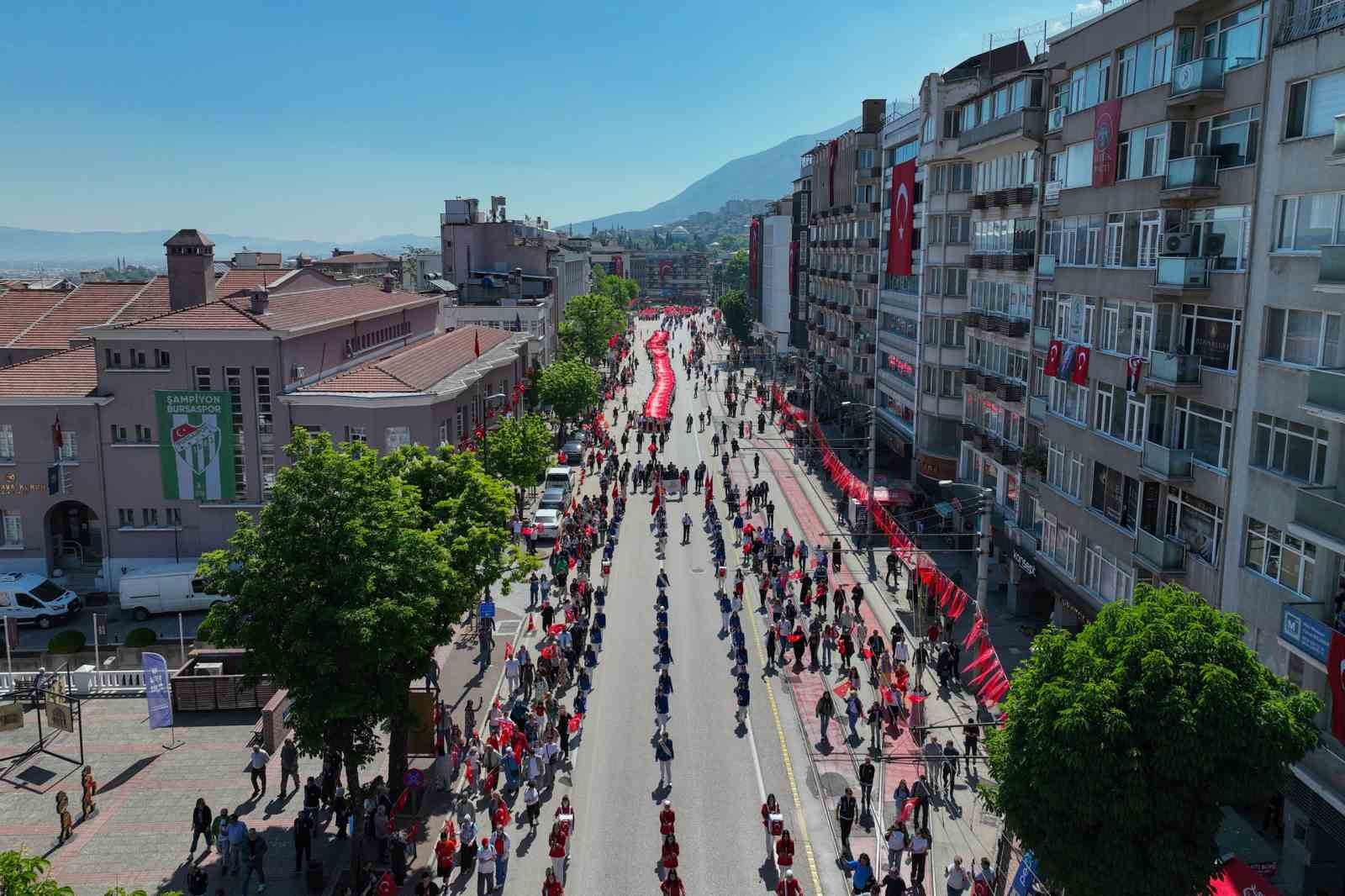 Hanlar B&ouml;lgesi, 19 Mayıs coşkusuyla doldu taştı
