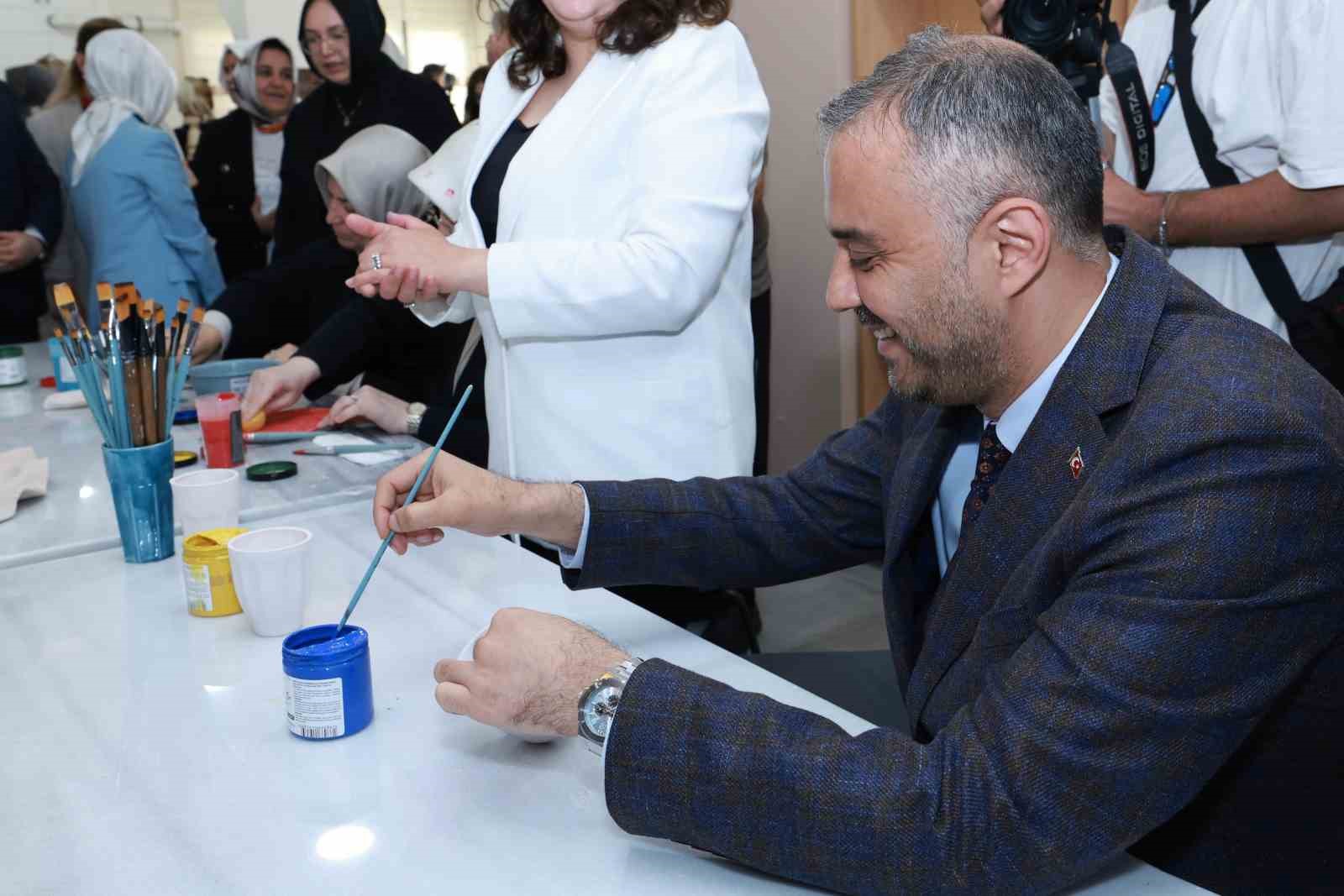 Kadın Emeği Seramik Atölyesi’nin eserleri görücüye çıktı