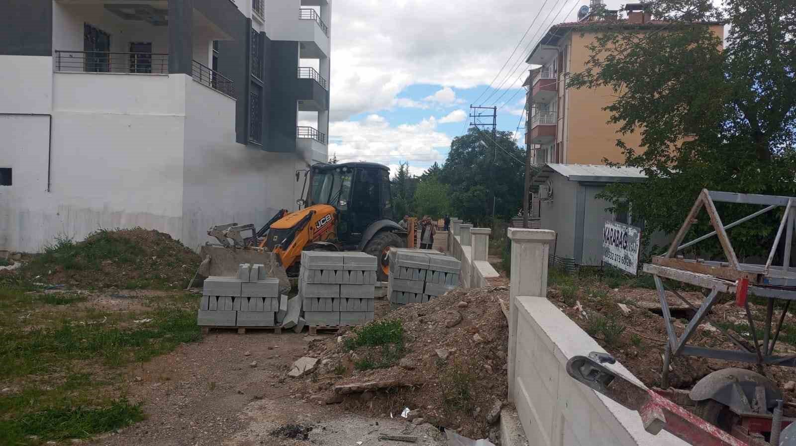 Malatya’da altyapı çalışmasında doğalgaz borusu patladı