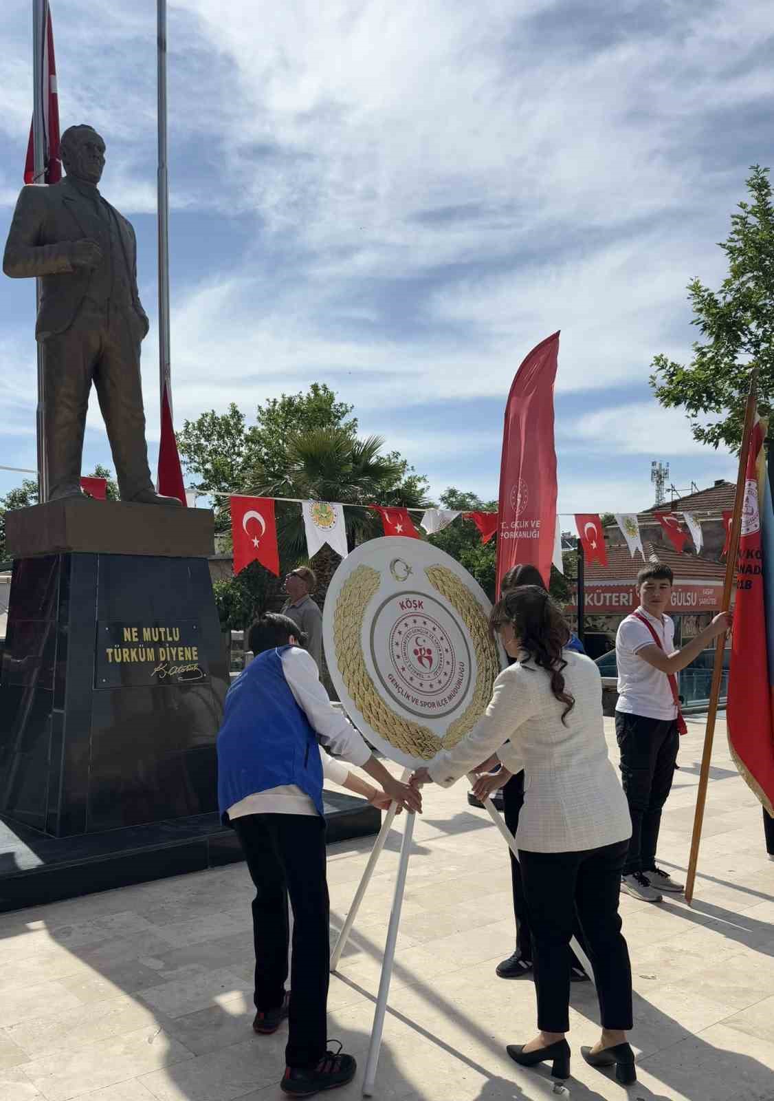 Köşk’te 19 Mayıs coşkuyla kutlandı