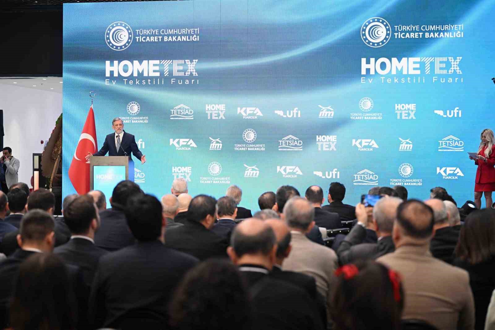 D&uuml;nya ev tekstili sekt&ouml;r&uuml; HOMETEX&rsquo;te buluştu

