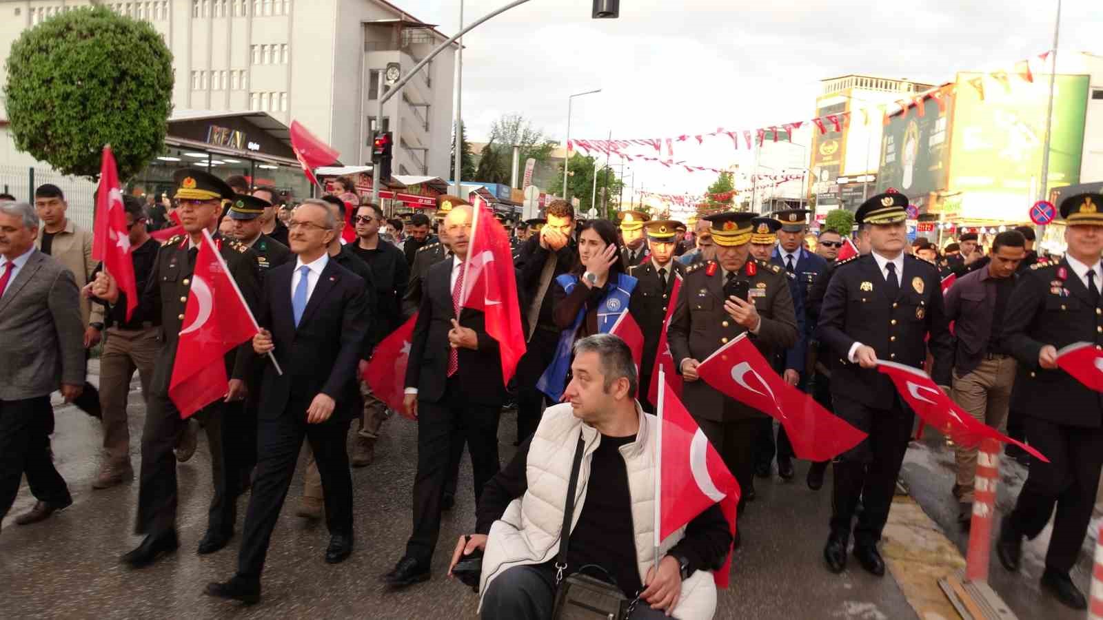 Malatya&rsquo;da 19 Mayıs y&uuml;r&uuml;y&uuml;ş&uuml;
