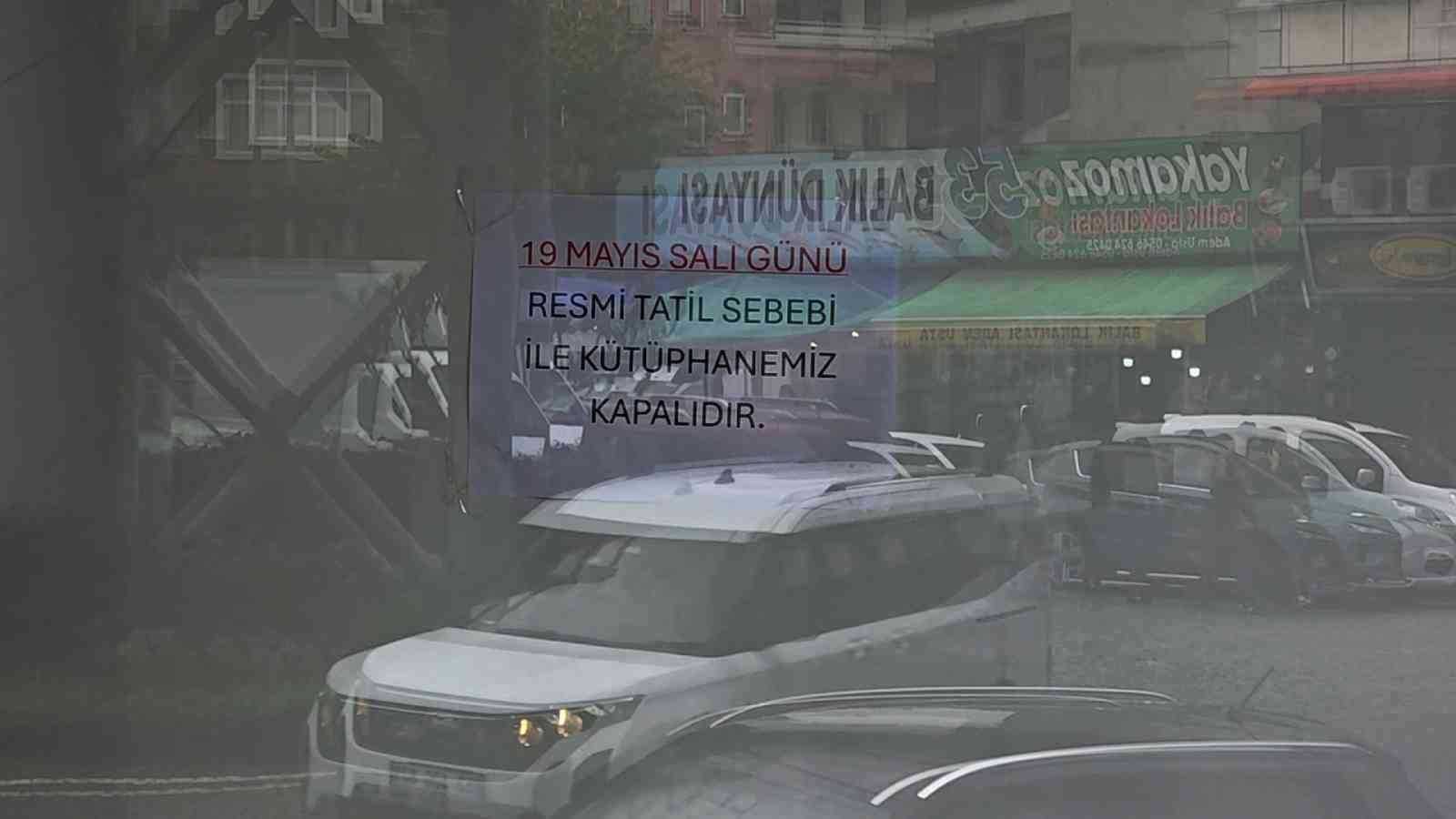 YKS adayları resmi tatilde k&uuml;t&uuml;phane mağduriyeti yaşadı
