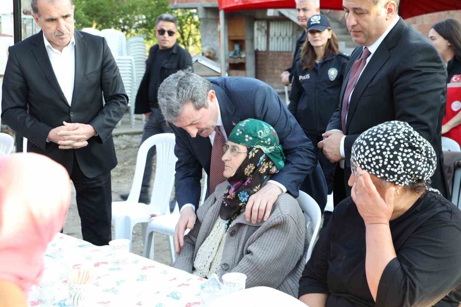 Şehit polis için Bafra’da mevlit okutuldu