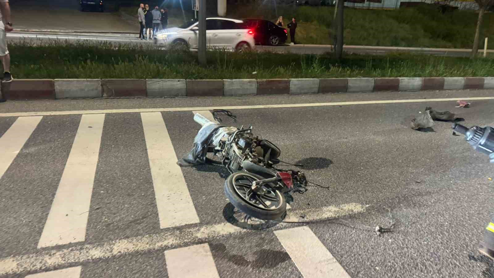 Bilecik’te feci kaza: Motosiklet sürücüsü ağır yaralandı