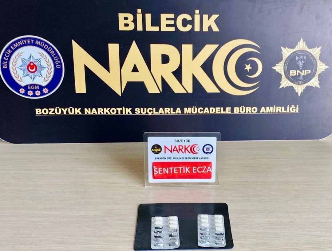 Bilecik’te uyuşturucu operasyonu: 1 gözaltı