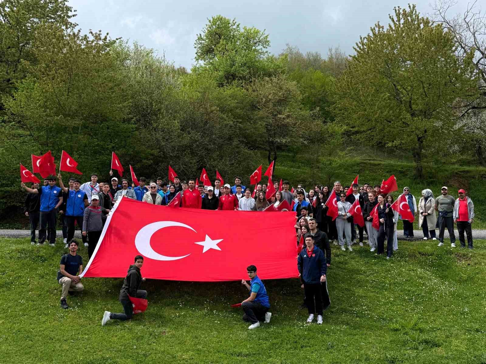 Bilecik&rsquo;te doğa y&uuml;r&uuml;y&uuml;ş&uuml; ger&ccedil;ekleştirildi
