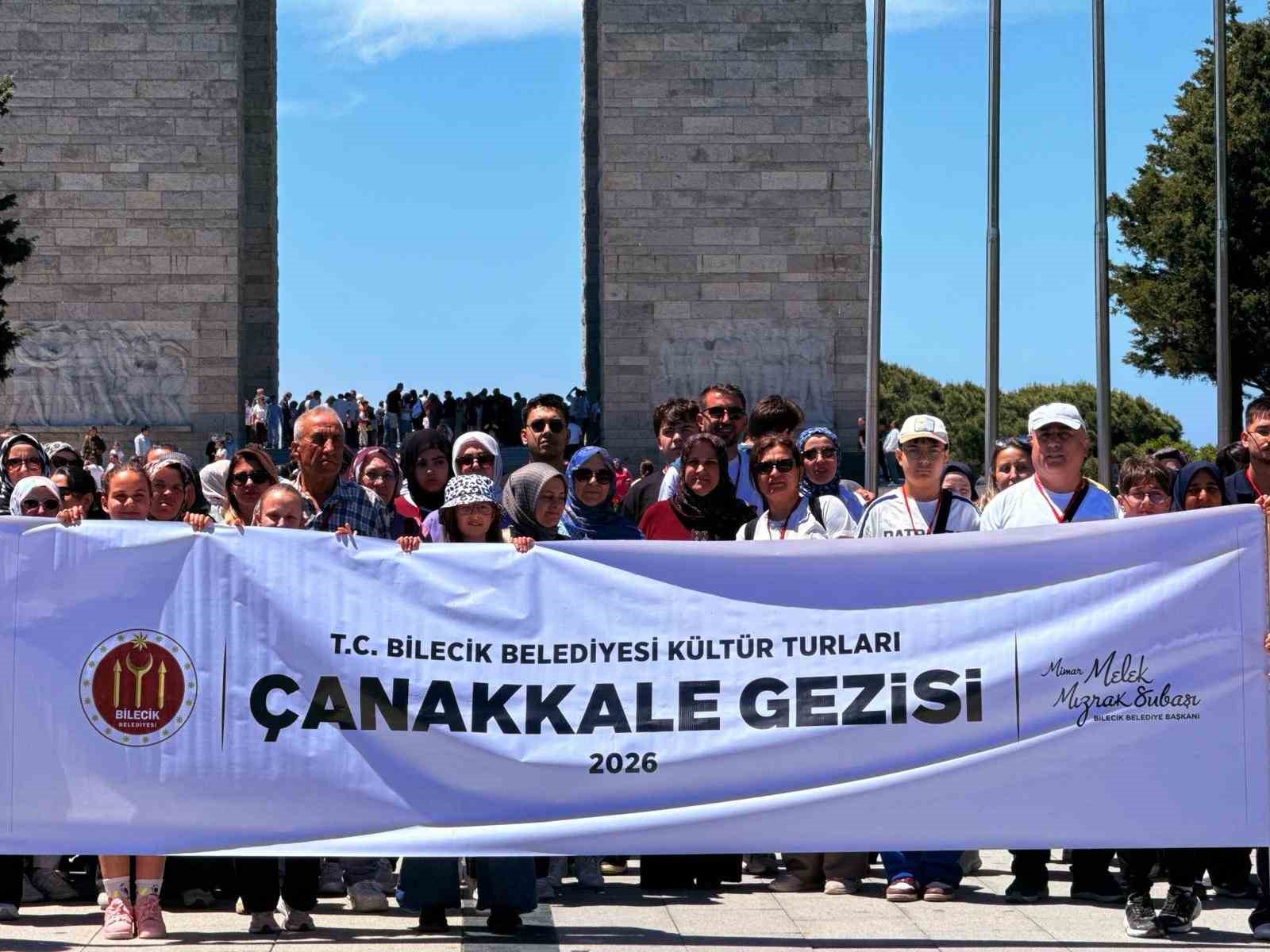 300 kişi Çanakkale gezisi katıldı