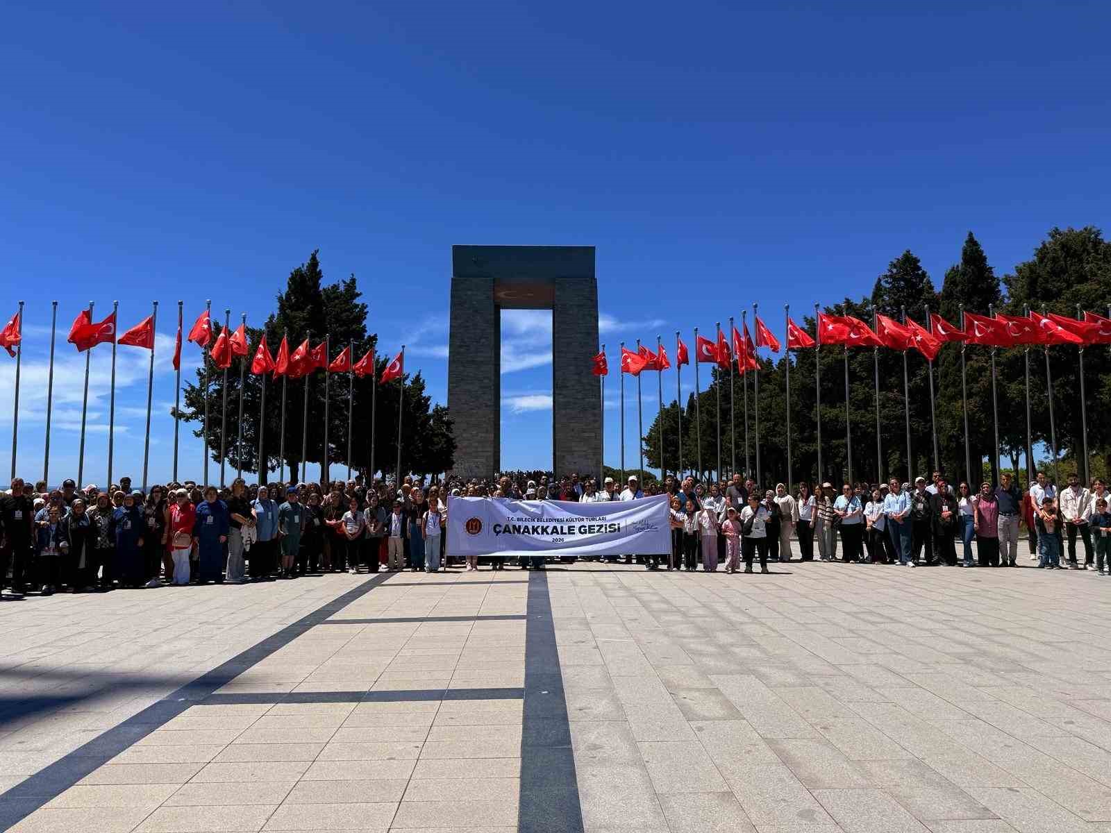 300 kişi Çanakkale gezisi katıldı