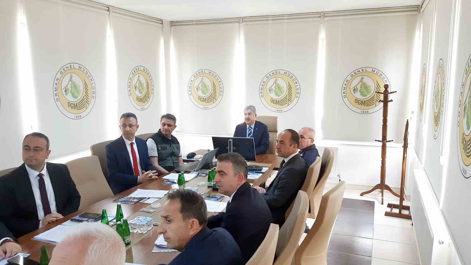 Eskişehir&rsquo;de orman yangınları ile m&uuml;cadele işbirliği
