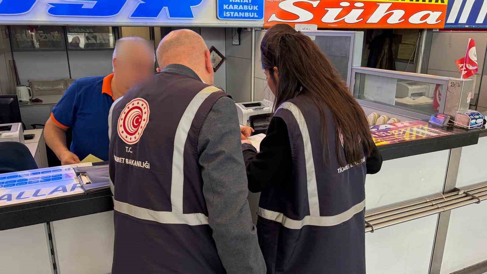 Ankara’da otobüs firmalarına ve sebze hallerine sıkı denetim