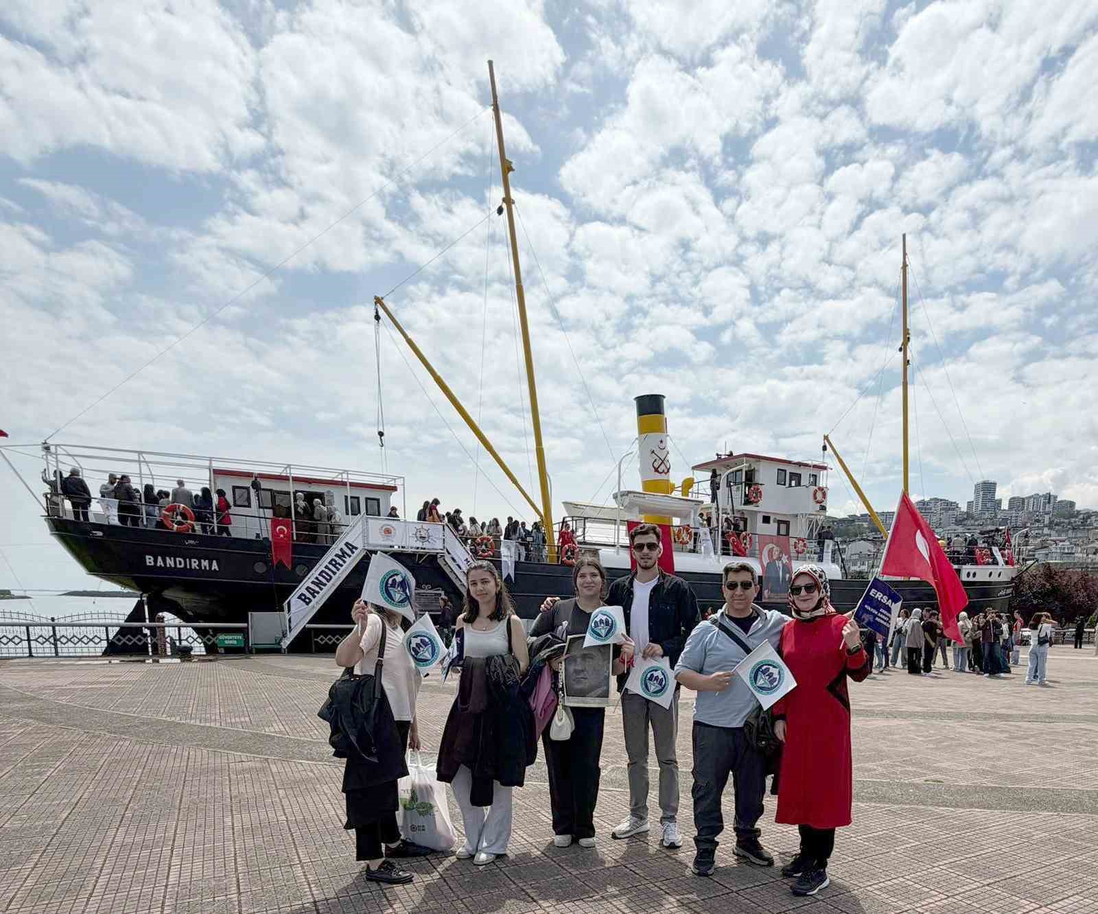 Erzurumlu gençler Samsun’a çıkarma yaptı