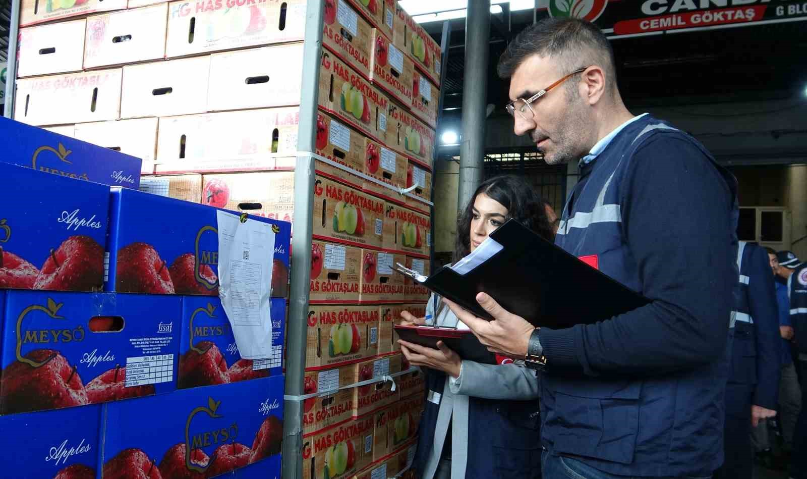 Mersin’de fahiş fiyata karşı hal denetimleri sürüyor